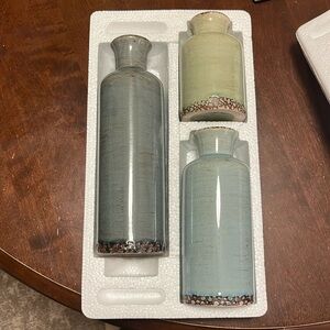 3 Piece Modern Farmhouse Vases